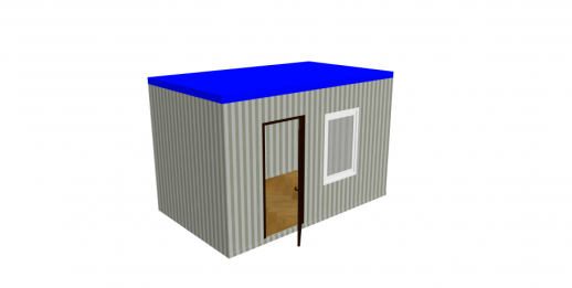 Блок-контейнер "Базовый+" 4х2.35х2.5 м