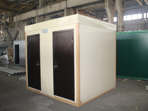 Блок-контейнер «Сантехнический» 2х2.4х2.5 м