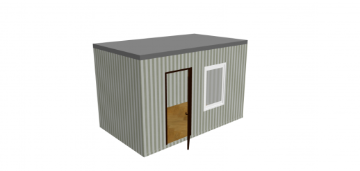 Блок-контейнер "Базовый" 3х2.35х2.5 м