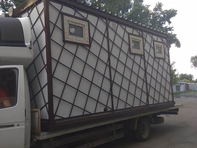 Блок-контейнер «Сантехнический» 8х2.4х2.5 м