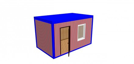 Блок-контейнер "Стандарт" 4х2.35х2.5 м