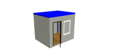 Блок-контейнер «Базовый+» 3х2.35х2.5 м