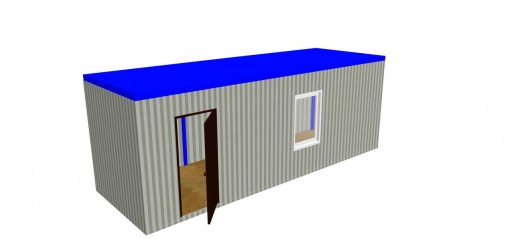 Блок-контейнер «Базовый+» 6х2.35х2.5 м