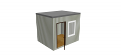 Блок-контейнер «Базовый» 2.35х2.35х2.5 м
