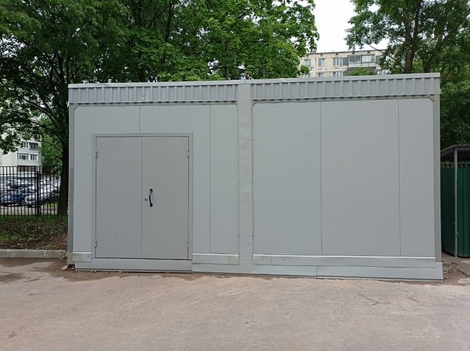 Блок-контейнер «Эконом» 2х2.35х2.5 м