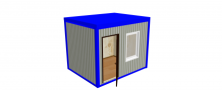 Блок-контейнер «Эконом» 3х2.35х2.5 м