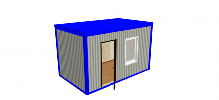 Блок-контейнер «Эконом» 4х2.35х2.5 м