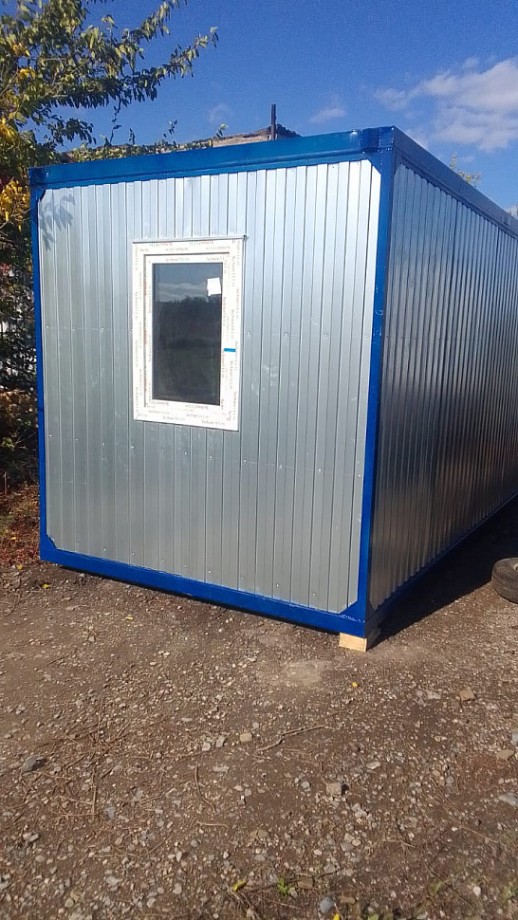 Блок-контейнер «Эконом» 5.85х2.35х2.5 м