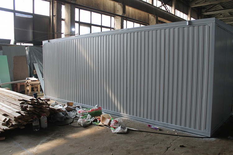 Блок-контейнер «Стандарт» 7х2.4х2.5 м