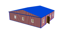 Модульное здание под ключ «Стандарт» 100 м?