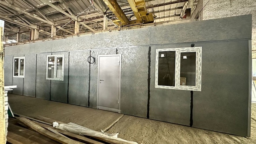 Блок-контейнер «Стандарт» 12х2.4х2.5 м