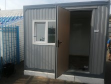 Блок-контейнер «Пост Охраны» 2.4х2.4х2.5 м