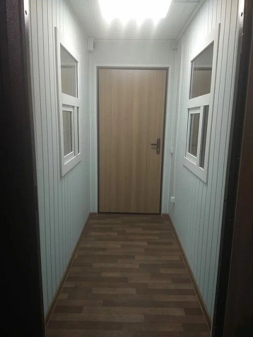 Блок-контейнер «Премиум» на лыжах 5х2.4х2.5 м