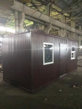 Блок-контейнер «Премиум» на лыжах 5х2.4х2.5 м