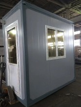 Блок-контейнер «Пост Охраны» 3х2.4х2.5 м
