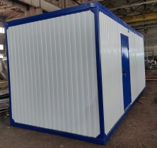 Блок-контейнер «Премиум» на лыжах 6х2.4х2.5 м