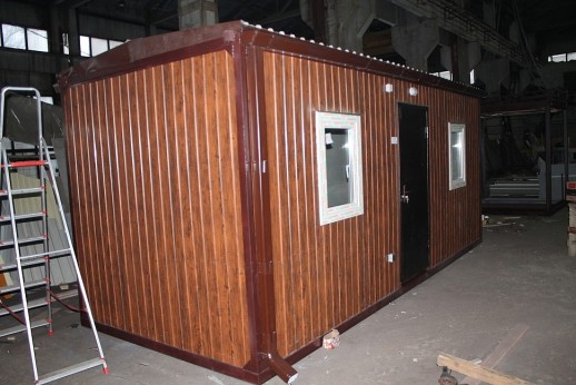 Блок-контейнер «Премиум» на шасси 5х2.4х2.5 м