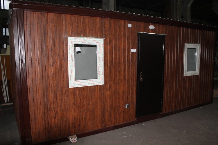 Блок-контейнер «Премиум» на шасси 5х2.4х2.5 м