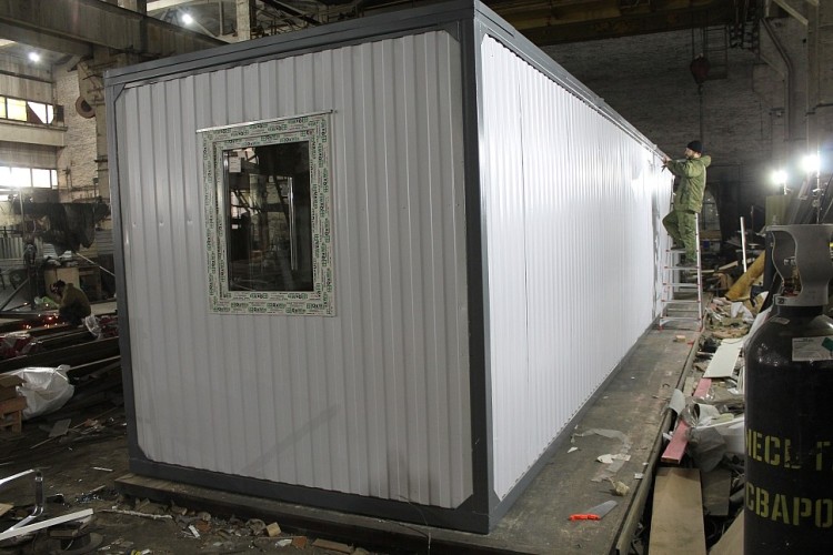 Блок-контейнер «Премиум» 10х2.4х2.5 м