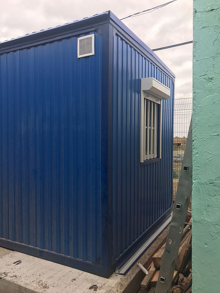 Блок-контейнер «Стандарт» на лыжах 10х2.4х2.5 м — фото 4
