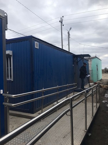 Блок-контейнер «Стандарт» на лыжах 10х2.4х2.5 м