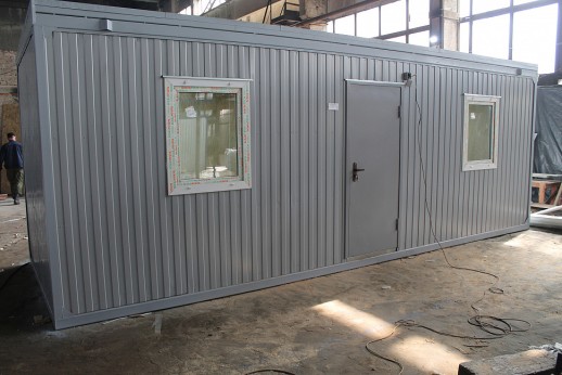 Блок-контейнер «Стандарт» на лыжах 7х2.4х2.5 м