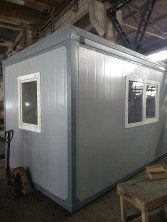 Блок-контейнер «Стандарт» на лыжах 6х2.4х2.5 м