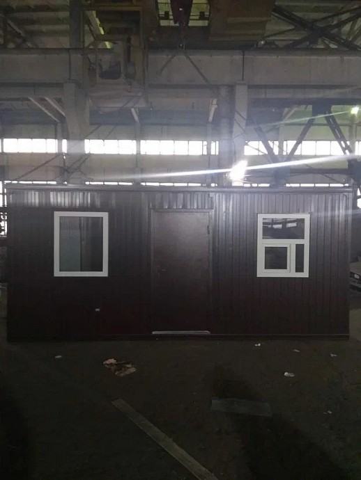 Блок-контейнер «Стандарт» на лыжах 5х2.4х2.5 м