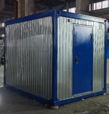 Блок-контейнер «Стандарт» на лыжах 3х2.4х2.5 м