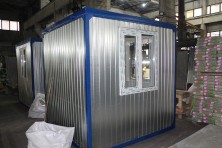 Блок-контейнер «Стандарт» на лыжах 2.4х2.4х2.5 м