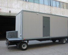 Блок-контейнер «Стандарт» на шасси 5х2.4х2.5 м
